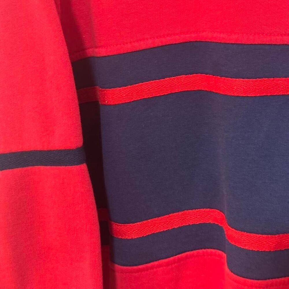 Pacer red striped sweatshirt size - Picture 5 of 6
